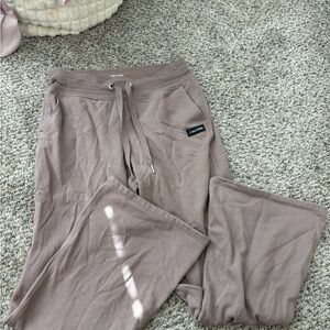 Calvin Klein Brown Flare Sweatpants